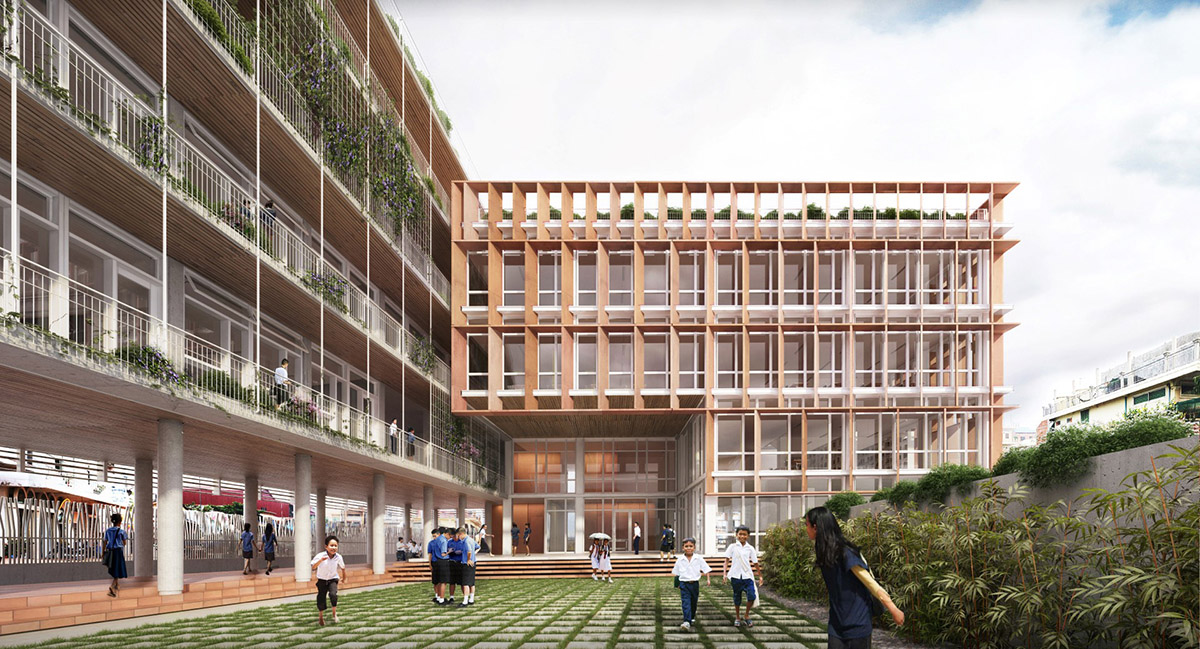 COOKFOX Reveals Design For The Neeson Cripps Academy in Cambodia