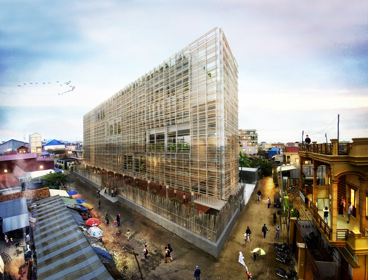 COOKFOX Reveals Design For The Neeson Cripps Academy in Cambodia