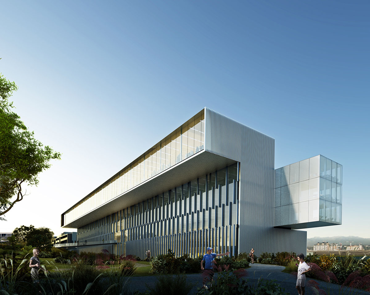 Rafael de La-Hoz designs the new corporate office building in Ciudad Real Madrid