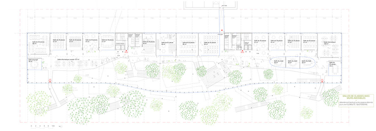 Sou Fujimoto, Nicolas Laisné & Manal Rachdi Architects talk about Ecole Polytechnique at Paris-Saclay