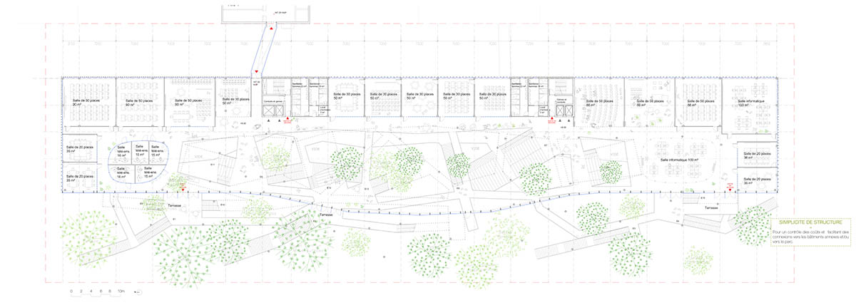 Sou Fujimoto, Nicolas Laisné & Manal Rachdi Architects talk about Ecole Polytechnique at Paris-Saclay