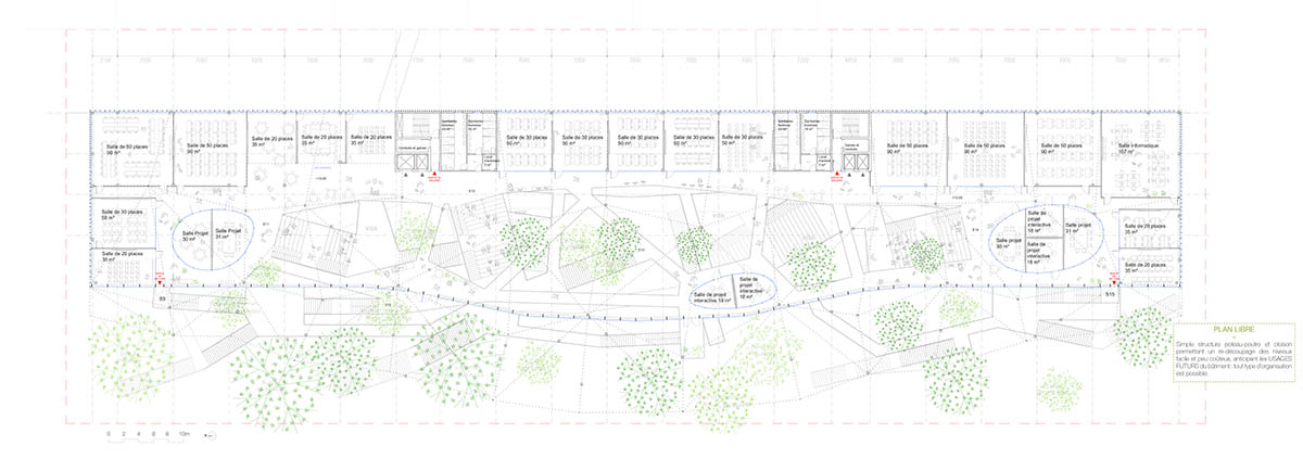 Sou Fujimoto, Nicolas Laisné & Manal Rachdi Architects talk about Ecole Polytechnique at Paris-Saclay