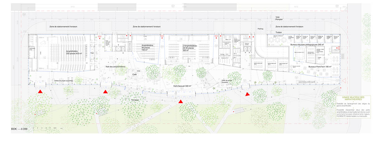 Sou Fujimoto, Nicolas Laisné & Manal Rachdi Architects talk about Ecole Polytechnique at Paris-Saclay