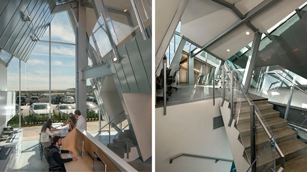 Eric Owen Moss completed ’’Pterodactyl’’ office building in Culver City,California