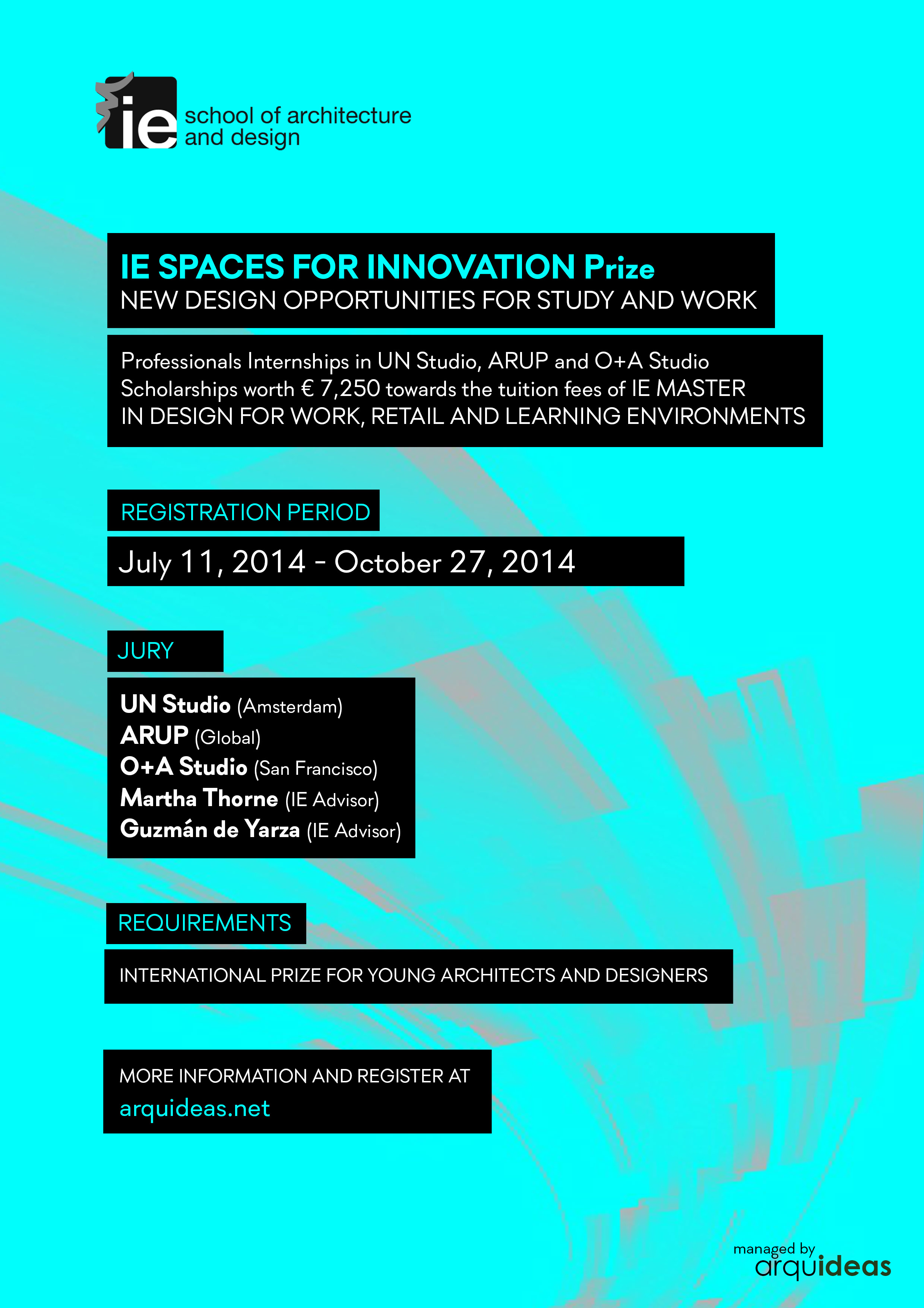 IE SPACES For Innovation Prize | Young Architects & Designers