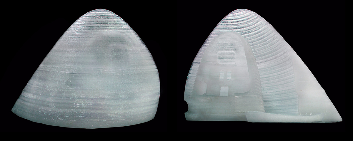 Mars Ice House uses inventive materials and 3D Printing techniques to build a new habitat on mars