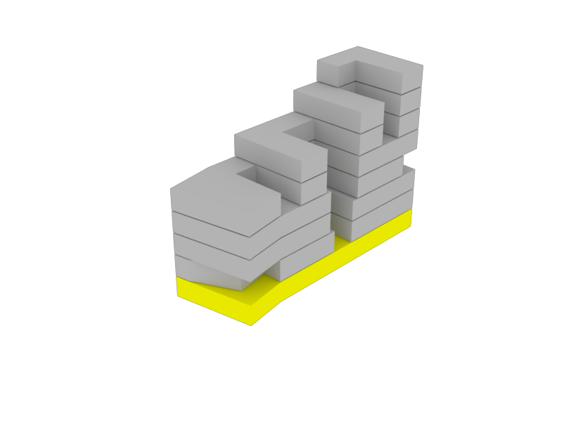 The Happiness Foundation shows elegancy of concrete in its own environment by The_System Lab