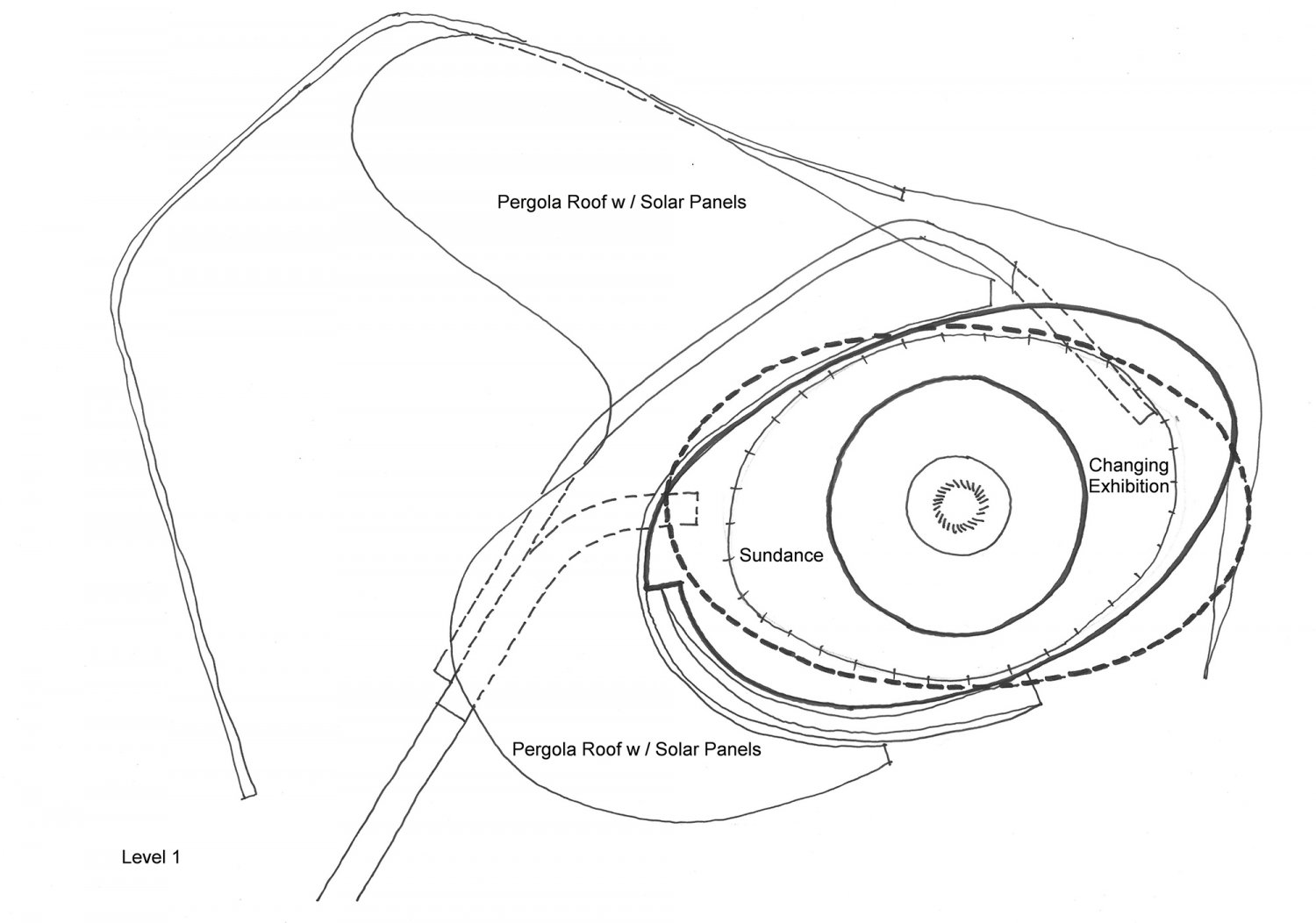 Coop Himmelb(l)au designed The 5th World, Russell Means Library in Porcupine, South Dakota, USA