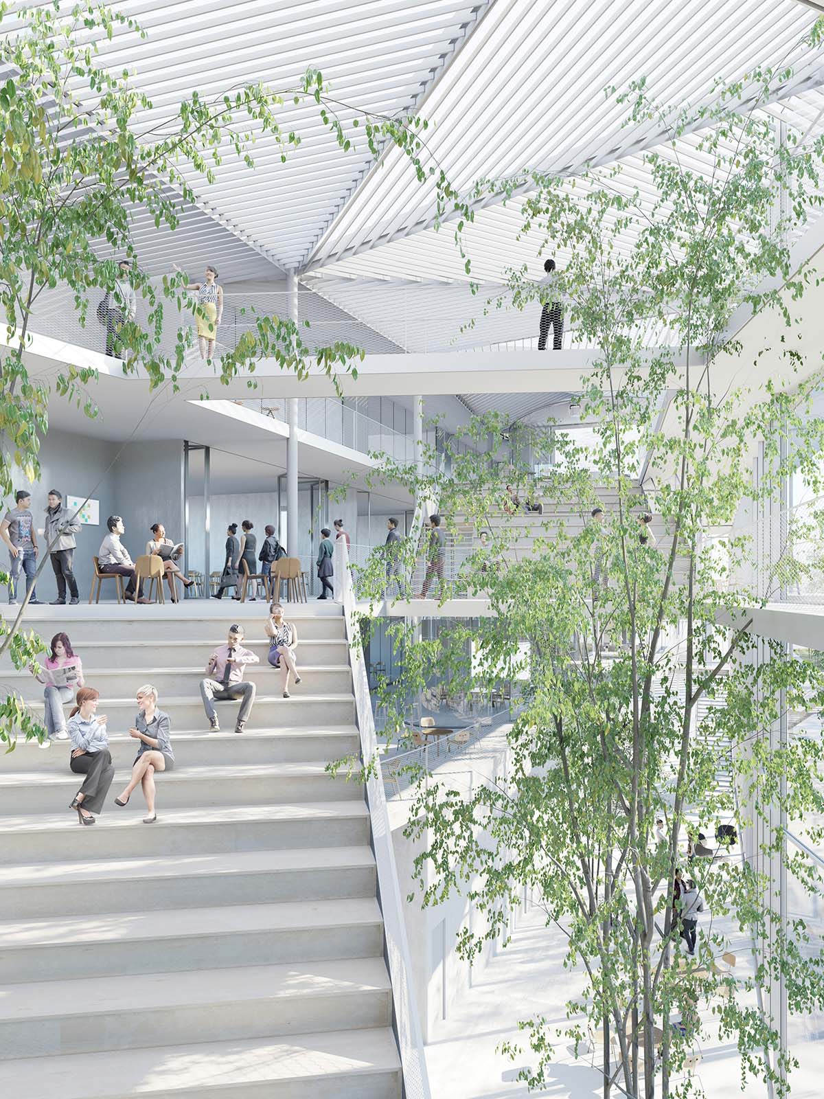 Sou Fujimoto, Nicolas Laisné & Manal Rachdi Architects talk about Ecole Polytechnique at Paris-Saclay