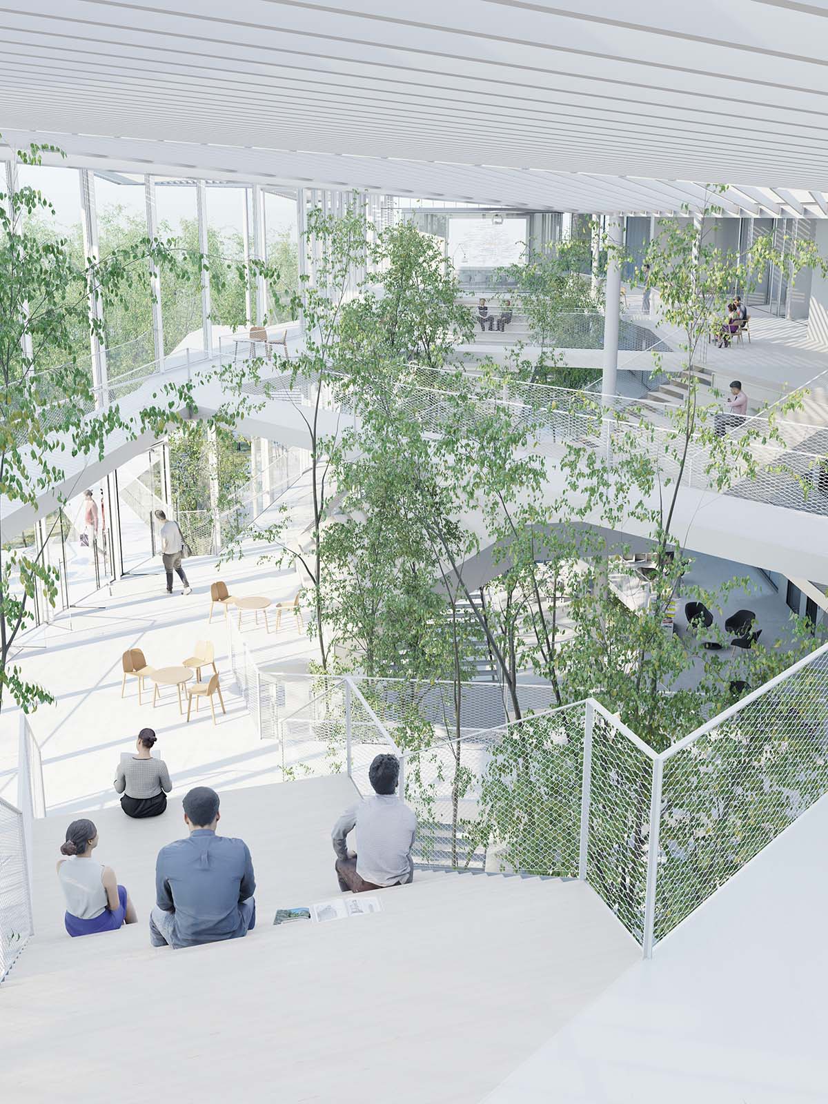 Sou Fujimoto, Nicolas Laisné & Manal Rachdi Architects talk about Ecole Polytechnique at Paris-Saclay