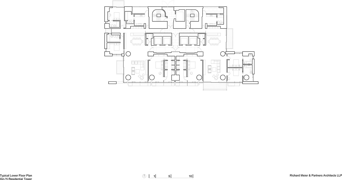 Richard Meier & Partners Announces The CDC &ldquo;55 Timeless&rdquo; Xin-Yi Residential Tower In Taipei