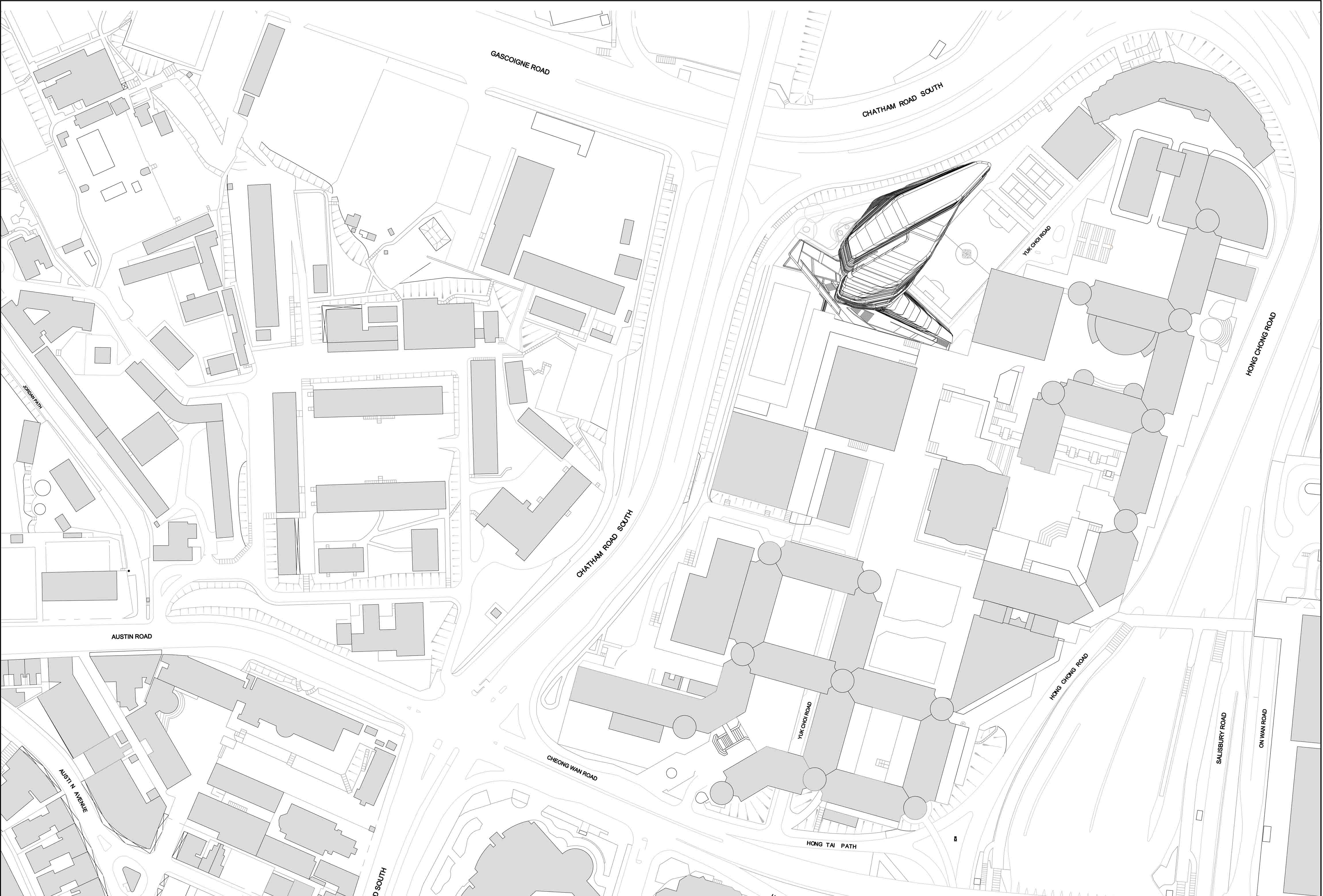 Jockey Club Innovation Tower Hong Kong Polytechnic University | Zaha Hadid