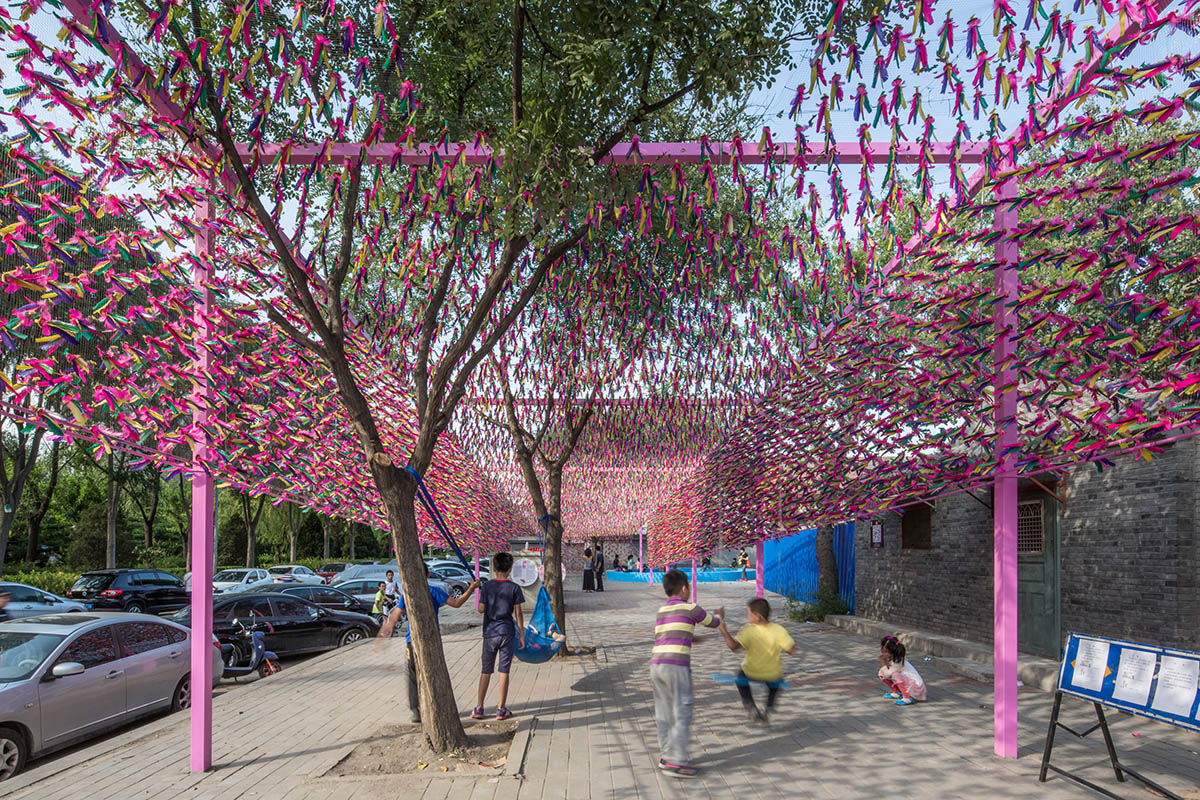 SPARK Architects creates an exciting playground ’’Jianzi Box’’ for Beijing Design Week