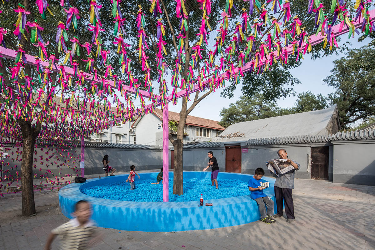SPARK Architects creates an exciting playground ’’Jianzi Box’’ for Beijing Design Week