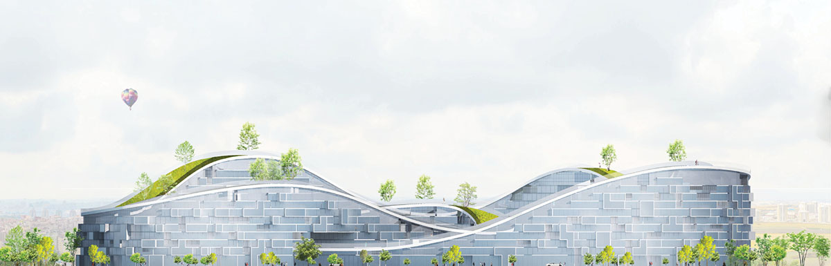 JDS Architects’ Istanbul Summits creates series of volumes integrating nature and living complexes