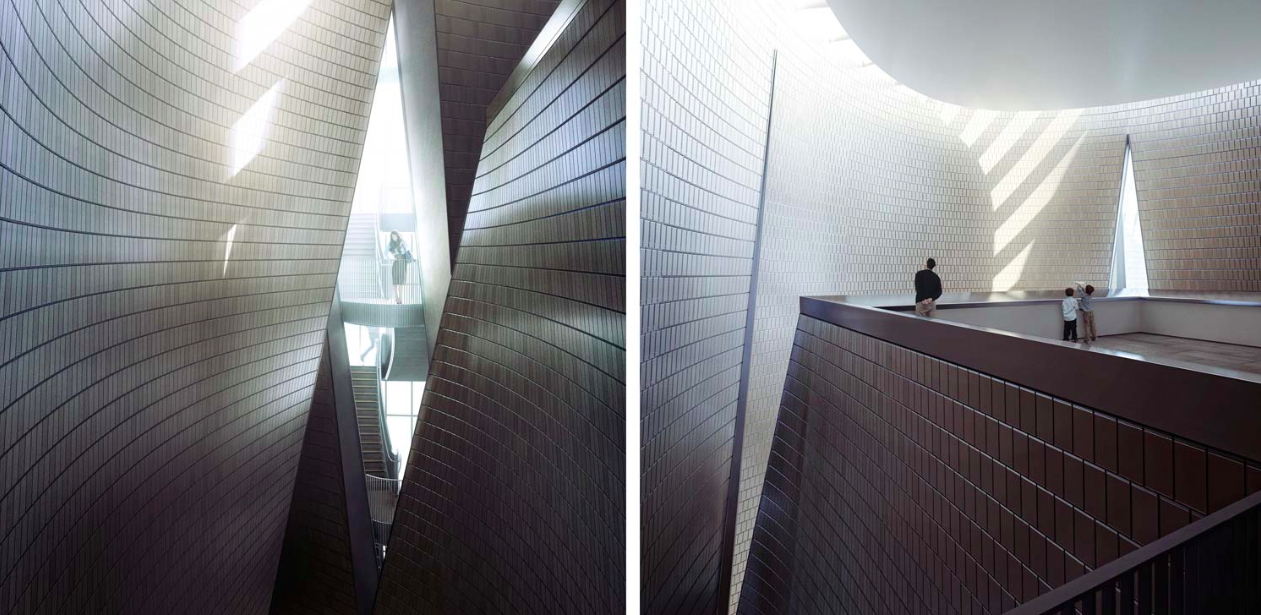 Final Beam raised into position at the National Music Centre