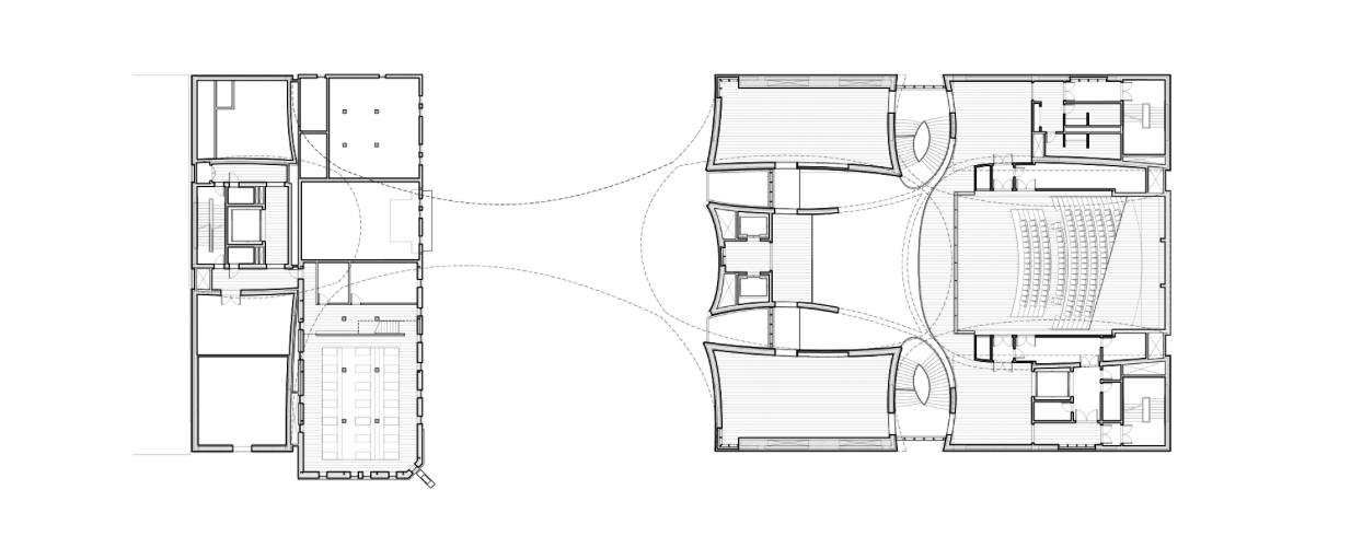 Final Beam raised into position at the National Music Centre