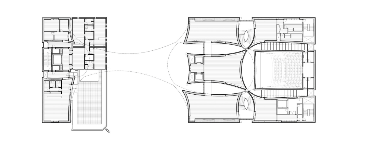 Final Beam raised into position at the National Music Centre