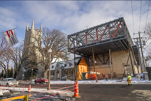 Mus&eacute;e national des beaux-arts du Qu&eacute;bec (MNBAQ) tops out