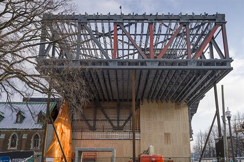 Mus&eacute;e national des beaux-arts du Qu&eacute;bec (MNBAQ) tops out