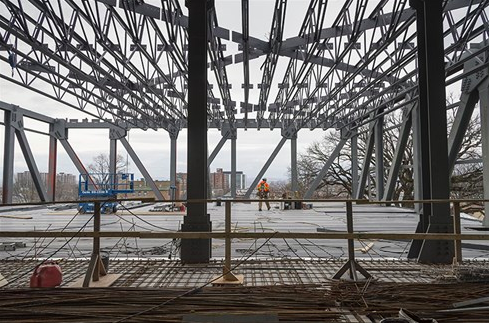 Mus&eacute;e national des beaux-arts du Qu&eacute;bec (MNBAQ) tops out