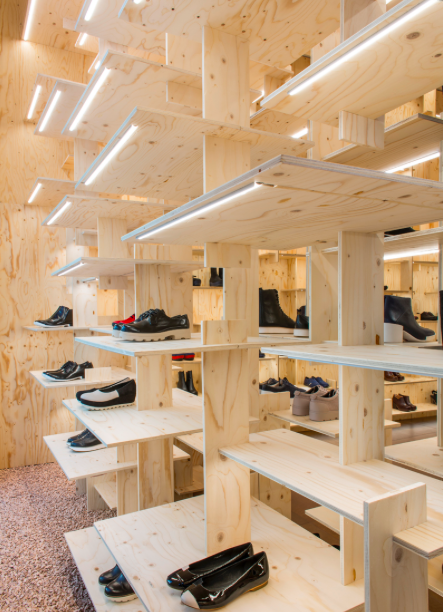 Camper Monte Napoleone by Kengo Kuma and Associates