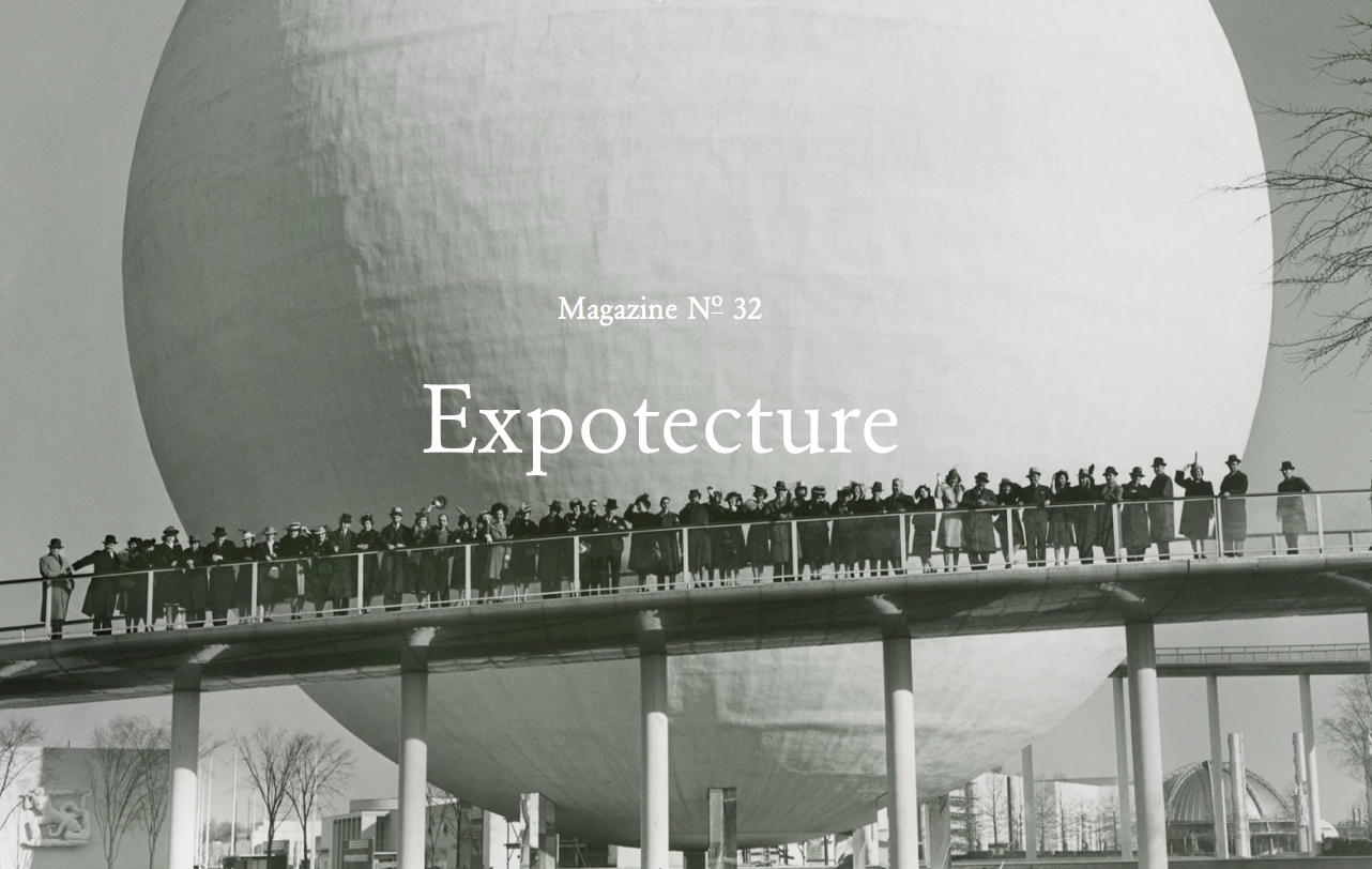 Uncube Magazine No.32:Expotecture is Out Now!	