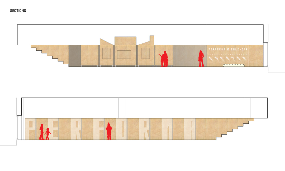 HAO & Matthias Altwicker Architect reinterpret performance and architecture for Performa 15 Art Hub