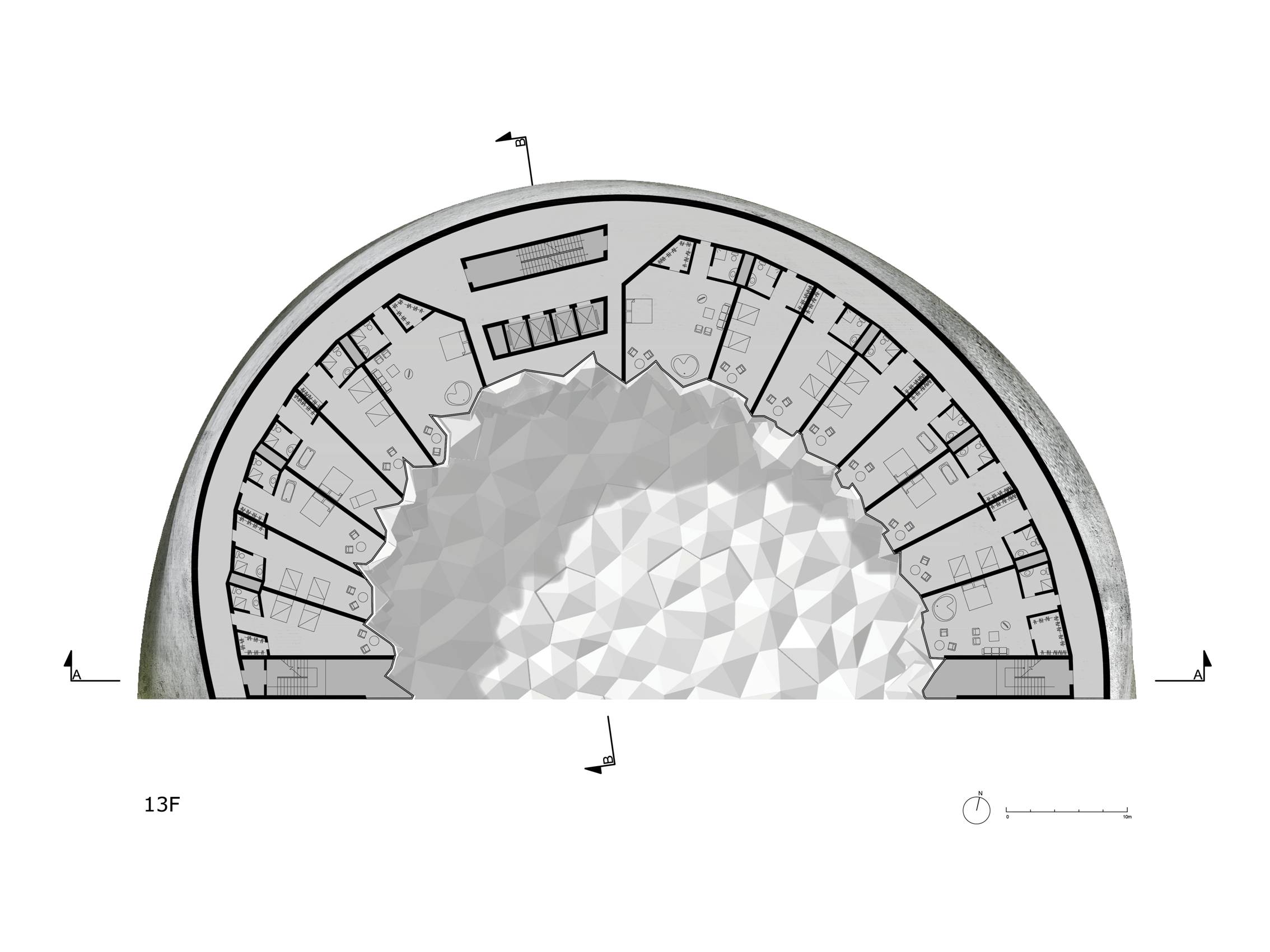 The Amethyst Hotel by NL Architects
