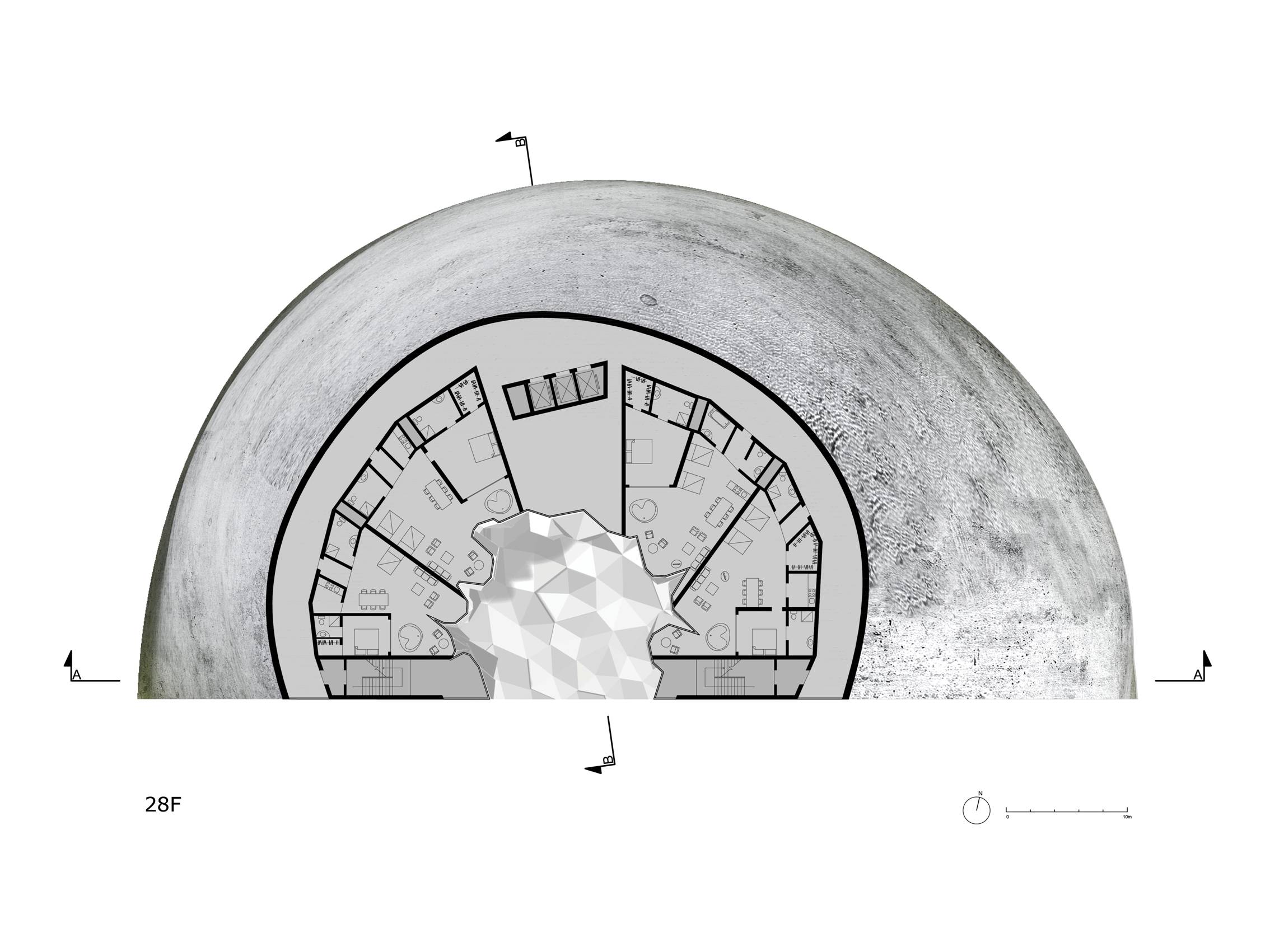 The Amethyst Hotel by NL Architects