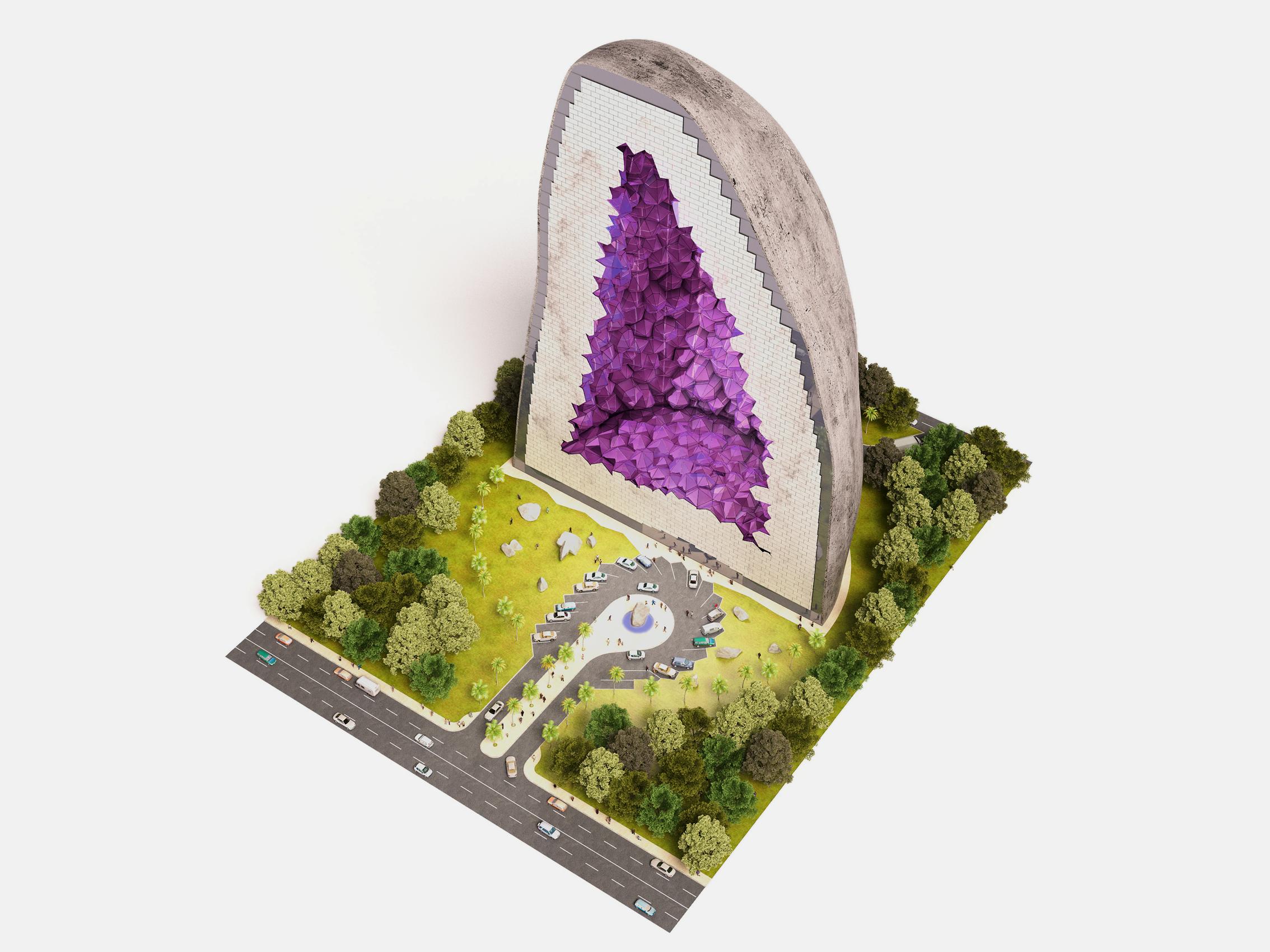 The Amethyst Hotel by NL Architects