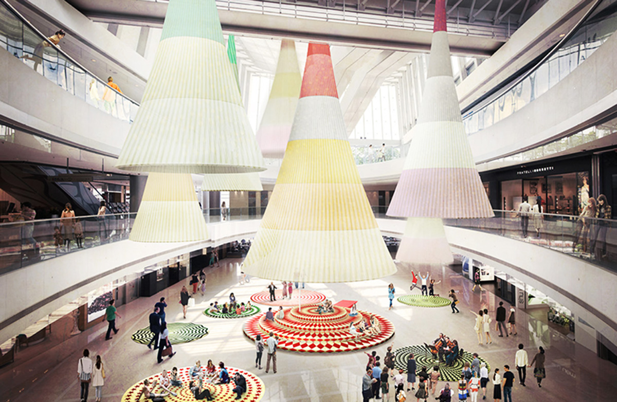 Spatial Practice revives public space with &rsquo;Glowing Trees&rsquo; that goes beyond 2D decoration