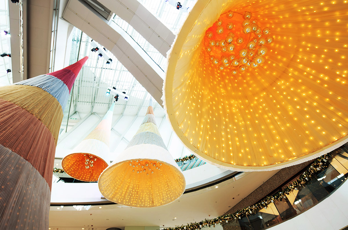 Spatial Practice revives public space with &rsquo;Glowing Trees&rsquo; that goes beyond 2D decoration