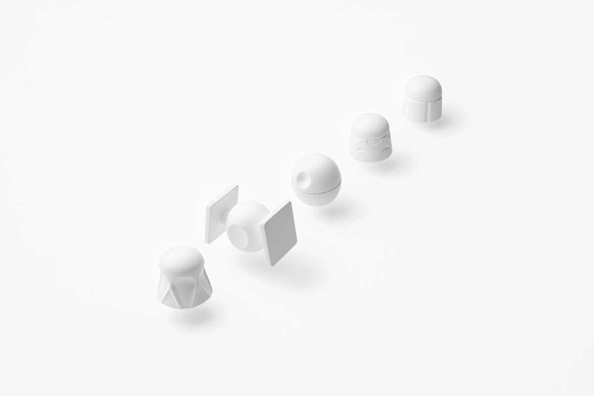 Nendo designed 3D-miniatures of Stars Wars