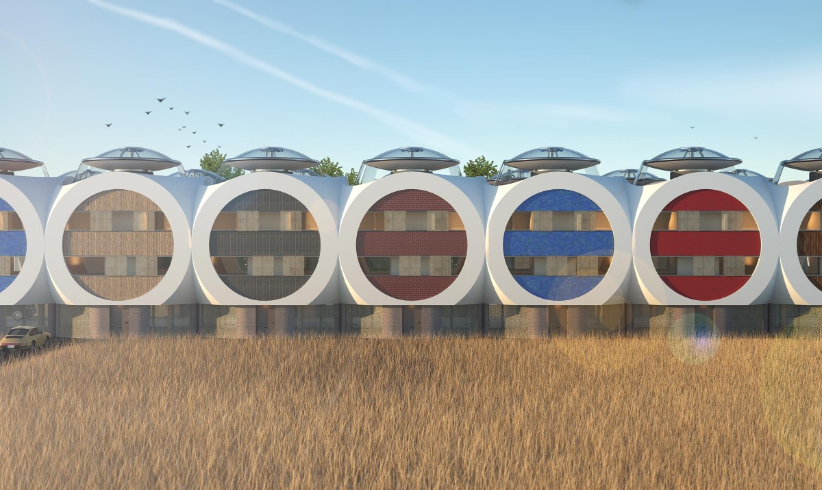 Dice Houses become a symbol of eco-architecture in UK,designed by Sybarite Architects