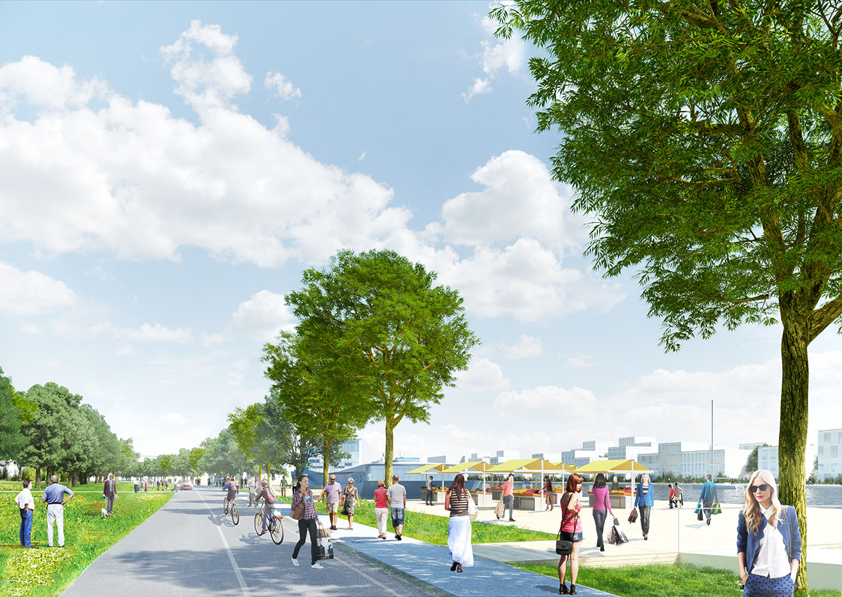 MVRDV unveils La Grande Mosaïque urban plan in Normandy