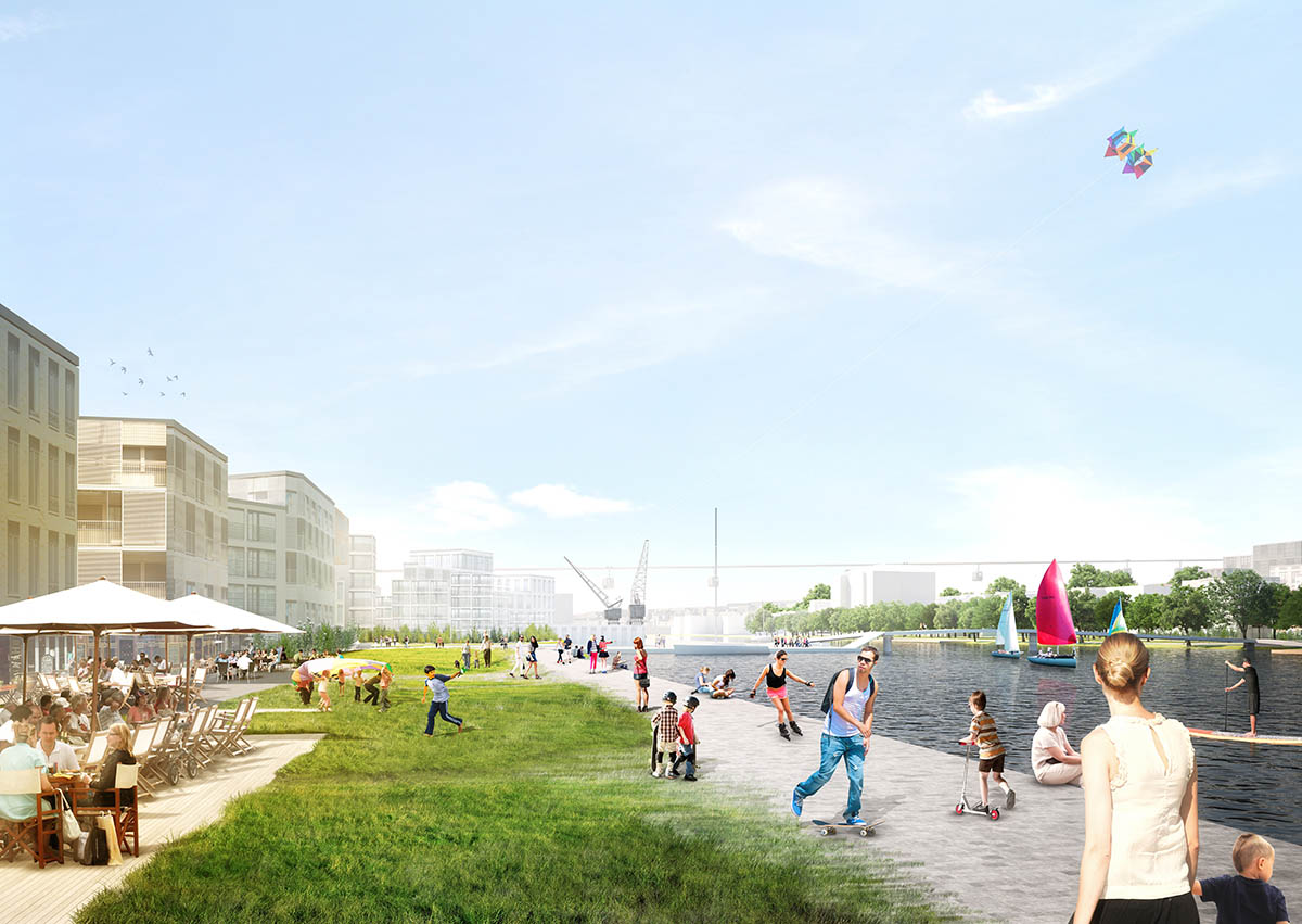 MVRDV unveils La Grande Mosaïque urban plan in Normandy