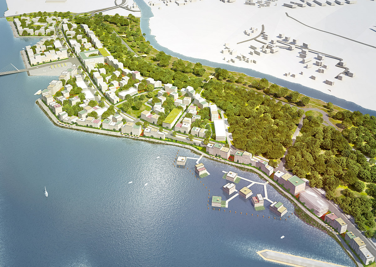 MVRDV unveils La Grande Mosaïque urban plan in Normandy