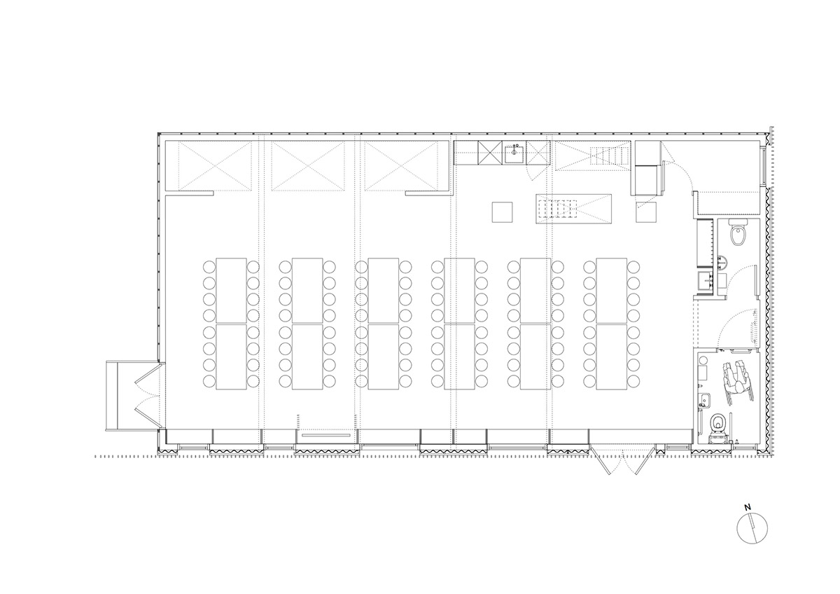De Rosee Sa completes Roald Dahl inspired dining hall at Prestwood Infant School