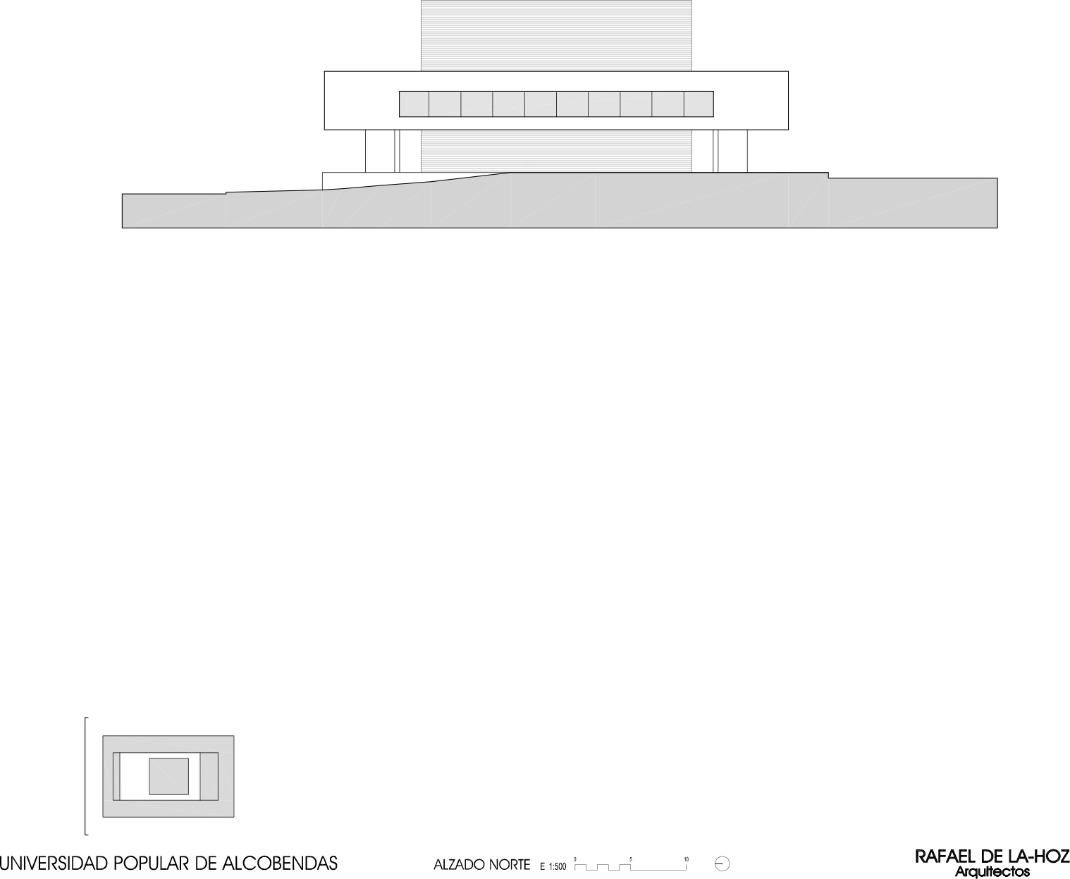 Rafael de La-Hoz completes the Espacio Miguel Delibes in Alcobendas