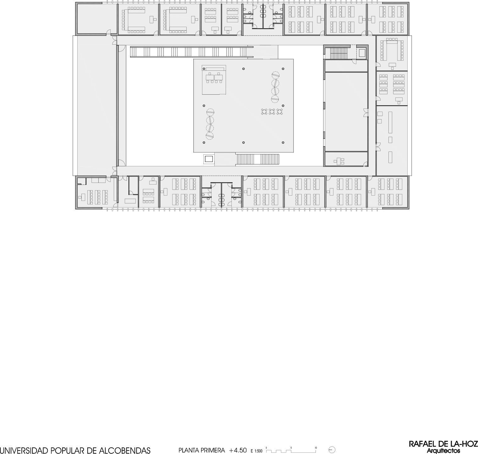 Rafael de La-Hoz completes the Espacio Miguel Delibes in Alcobendas