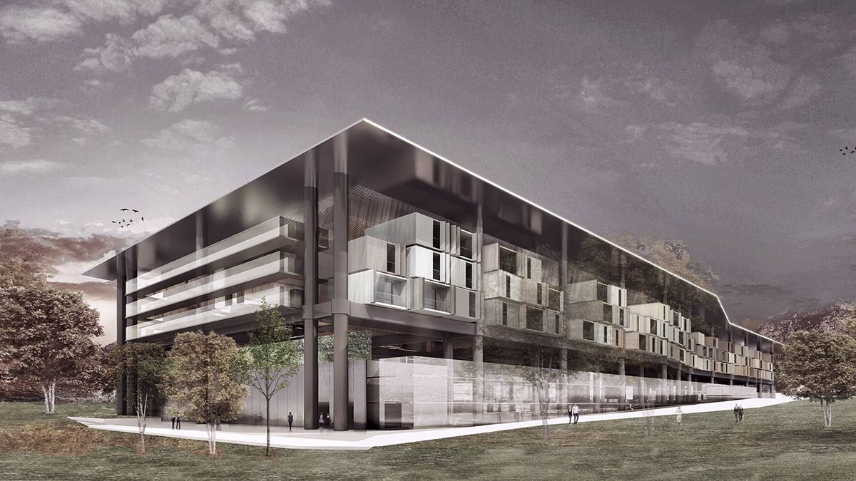 EAA&rsquo;s Antakya Hilton Museum Hotel is created by stack of boxes that protect archeological ruins