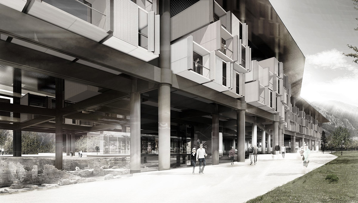 EAA&rsquo;s Antakya Hilton Museum Hotel is created by stack of boxes that protect archeological ruins