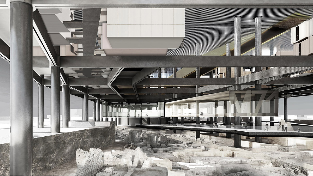 EAA&rsquo;s Antakya Hilton Museum Hotel is created by stack of boxes that protect archeological ruins