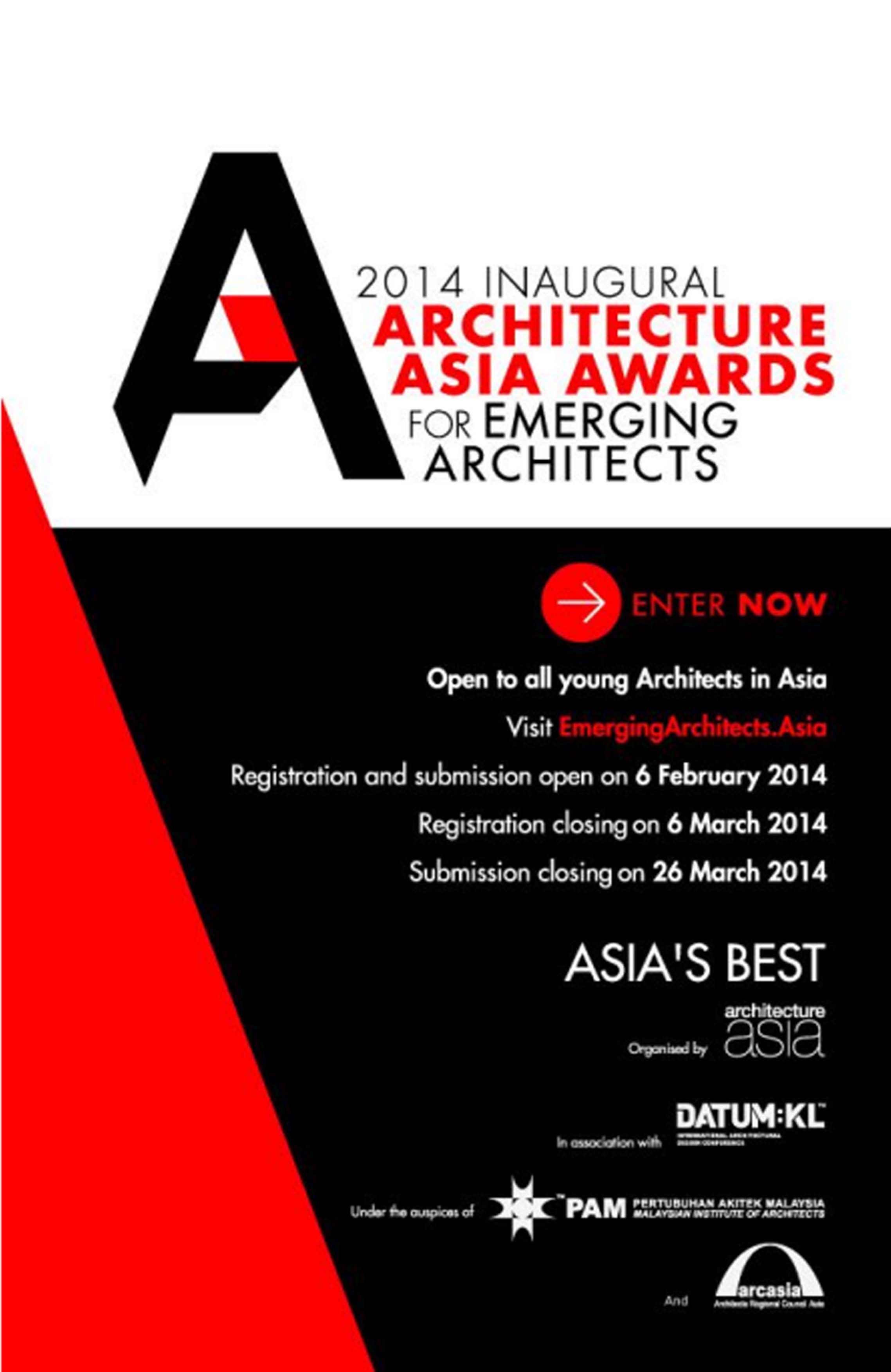 First Edition Asian Young Architects Prize