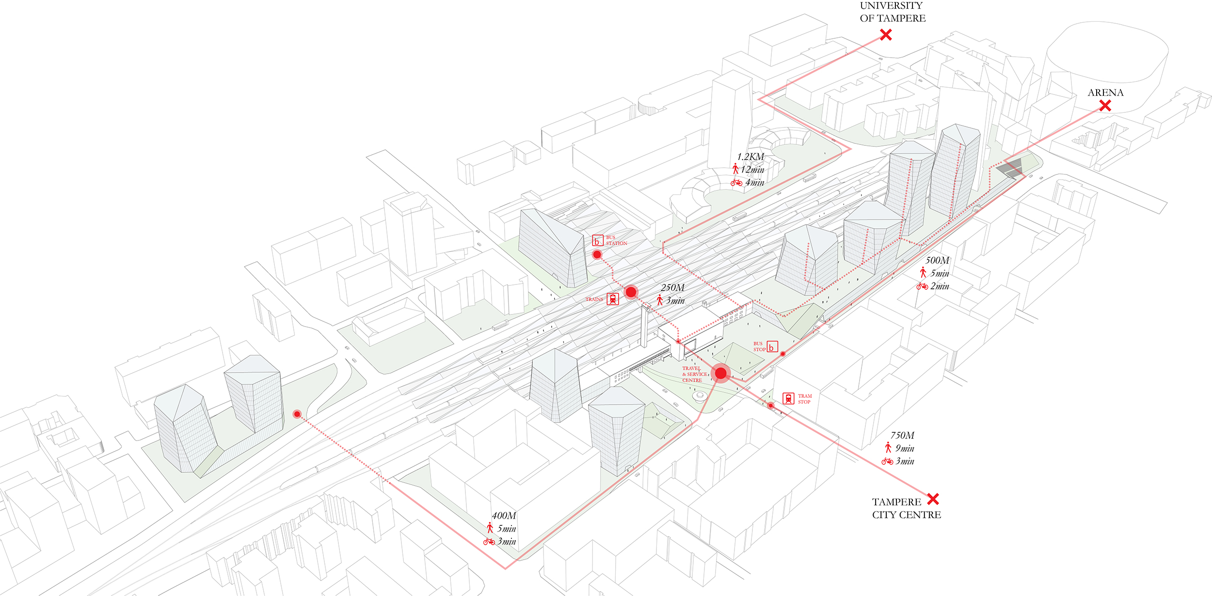 Tampere Travel And Service Centre by AZMPR	