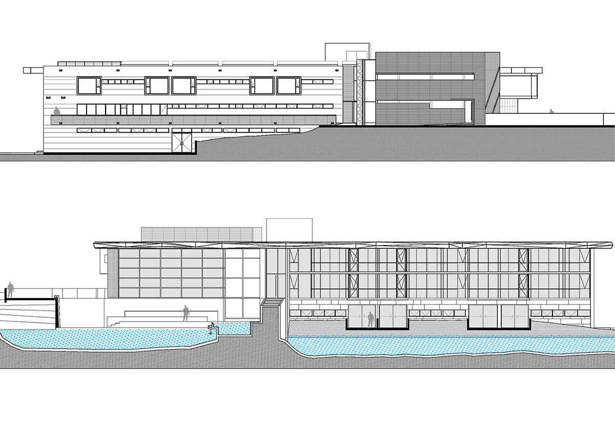 This complex protects the natural environment by creating organic design process in Argentina