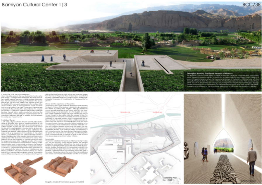 Bamiyan Cultural Centre Design Competition Awards Announced
