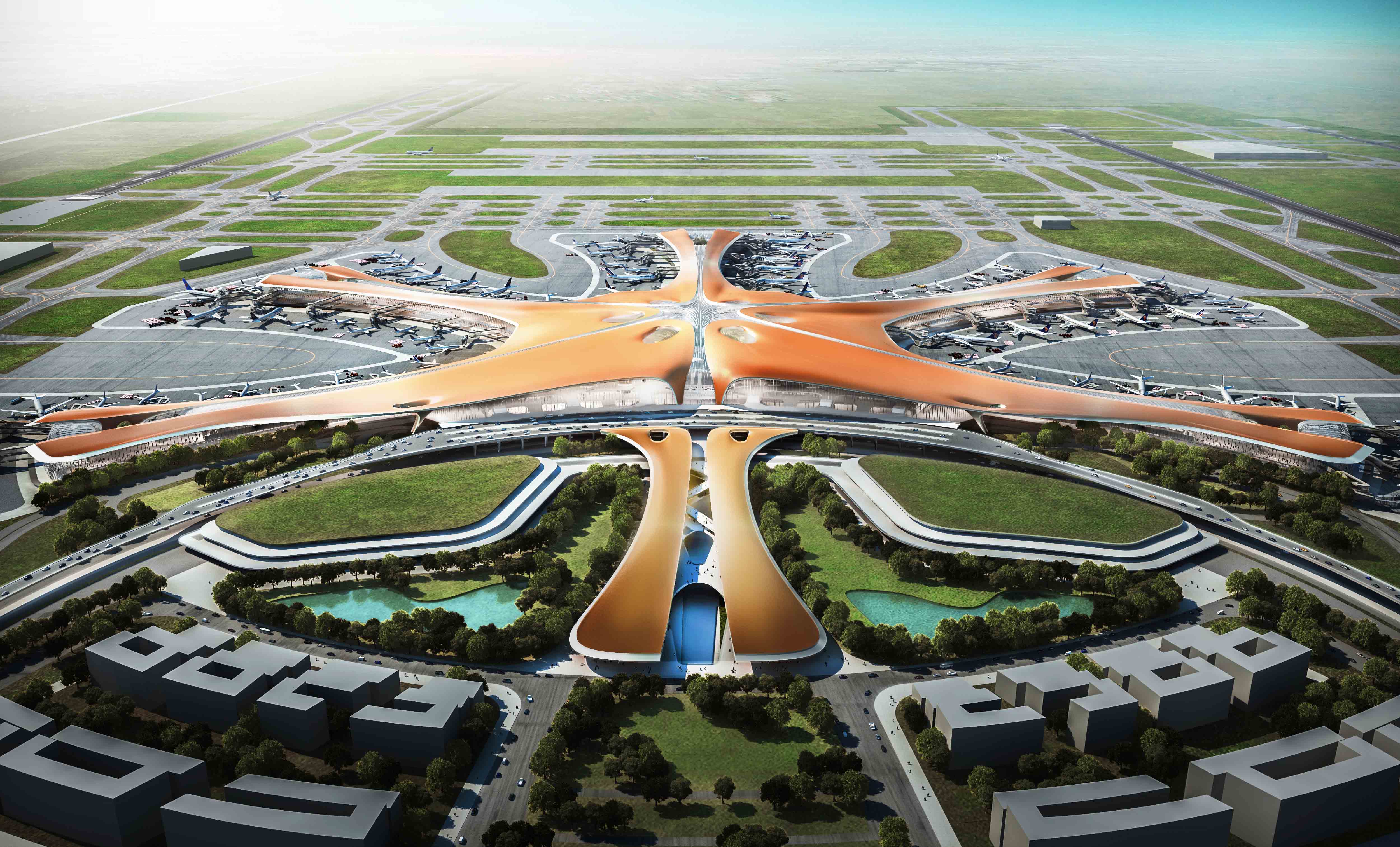 ADPI and ZHA working together on Beijing New Airport Terminal Building
