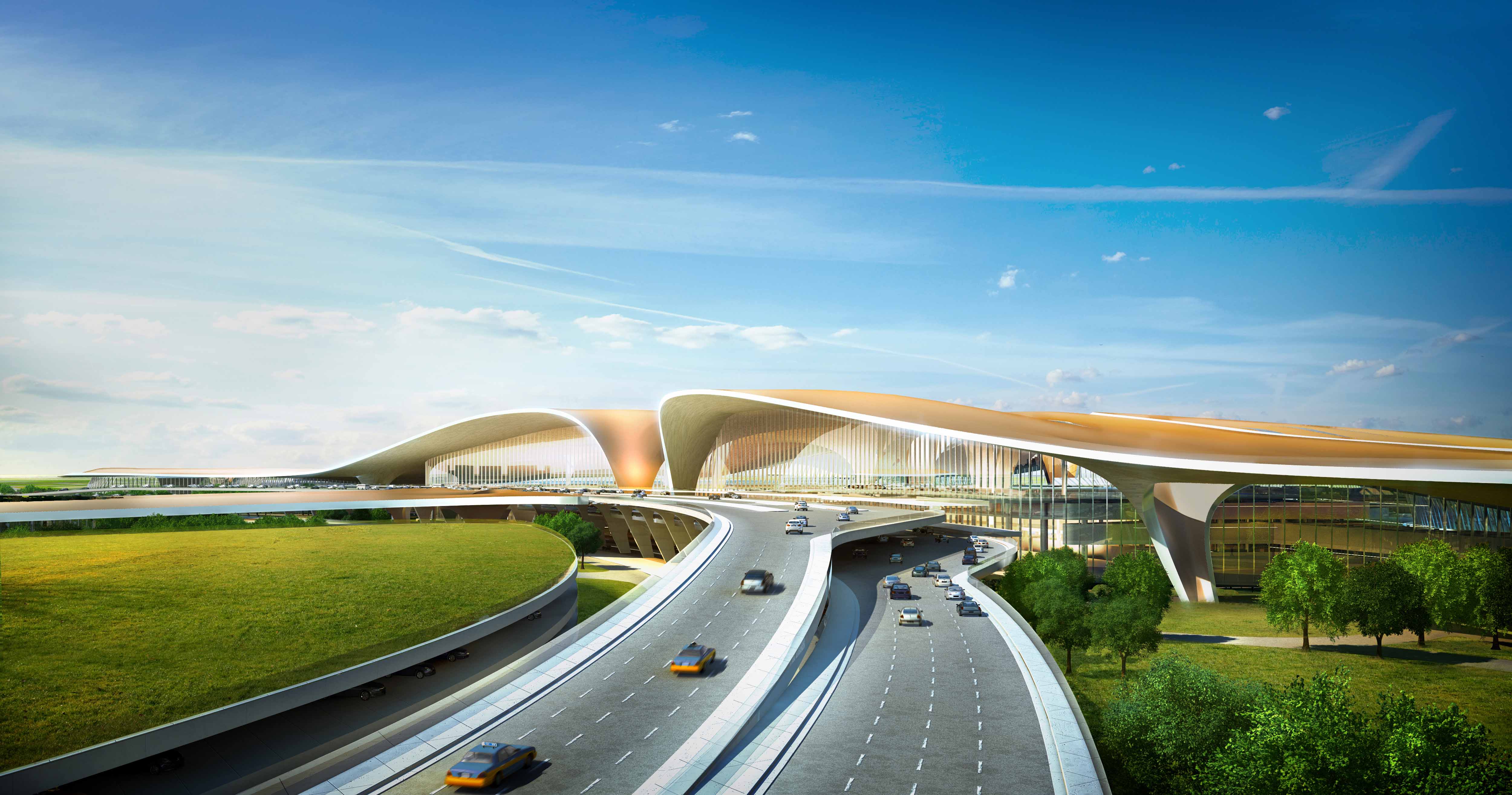 ADPI and ZHA working together on Beijing New Airport Terminal Building